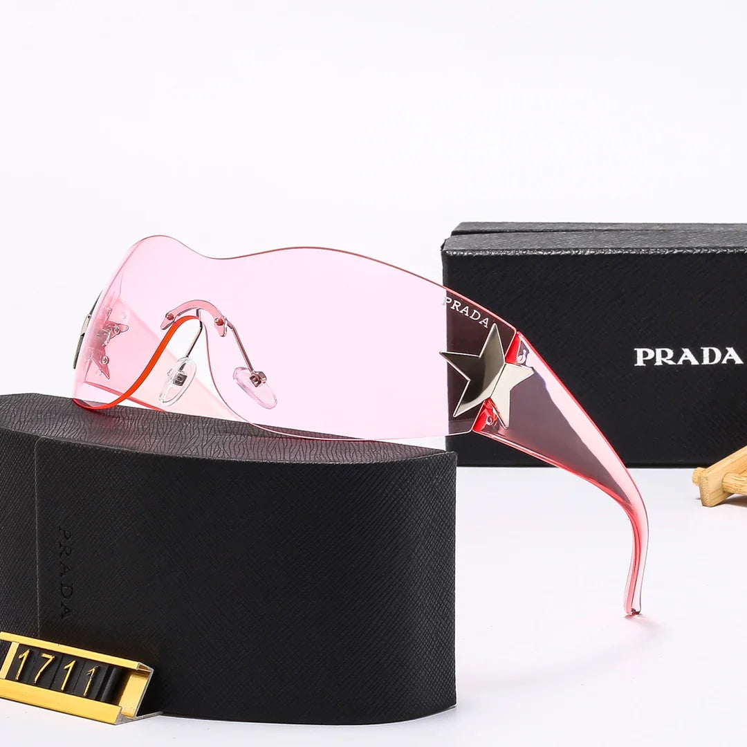 Hot sale Star Series sunglasses have logos on the inside of the lenses  1711