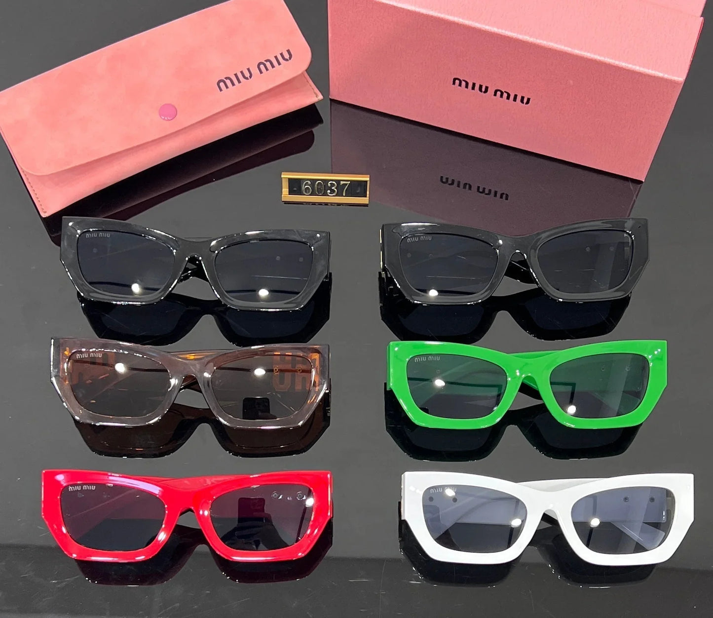 Fashion Square Cat-Eye Sunglasses