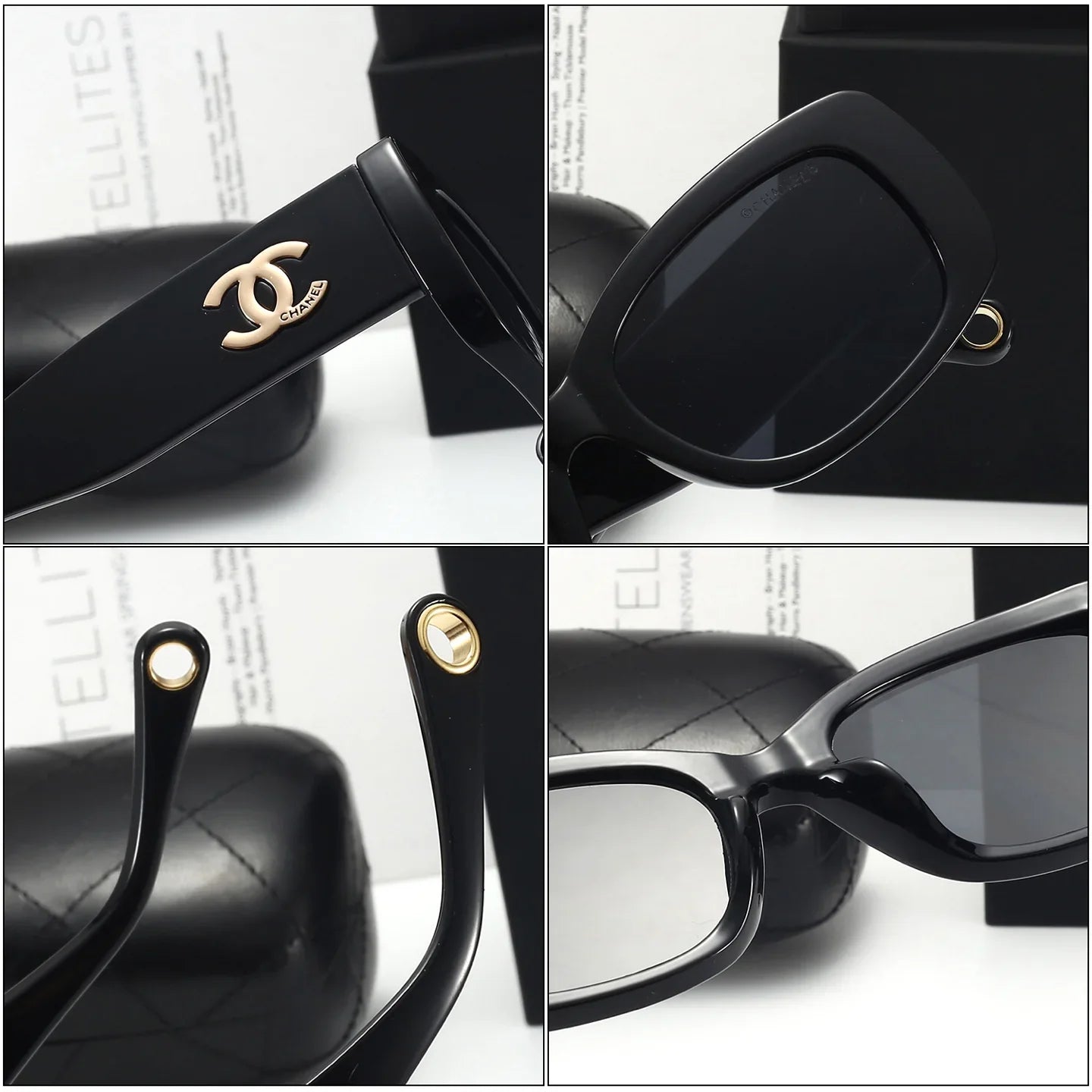 4 colors new women's UV protection sunglasses  6380