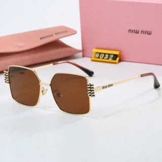 7-color metal new sunglasses 9032