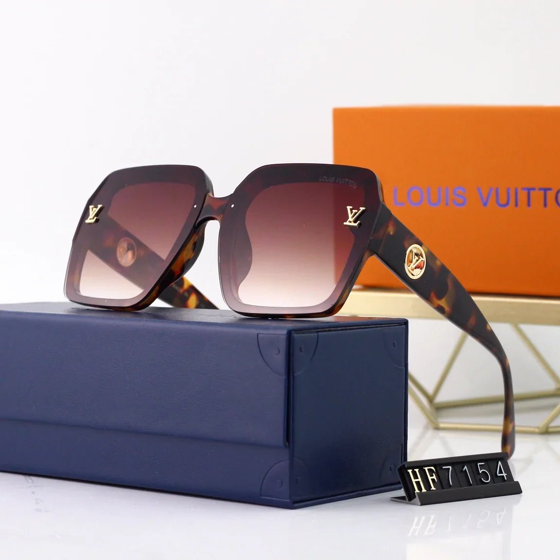 6-color ultra-light frame sunglasses 7154