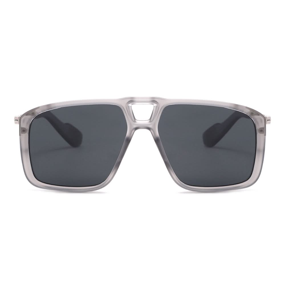Dollger Vintage Bridge Square Tinted Sunglasses