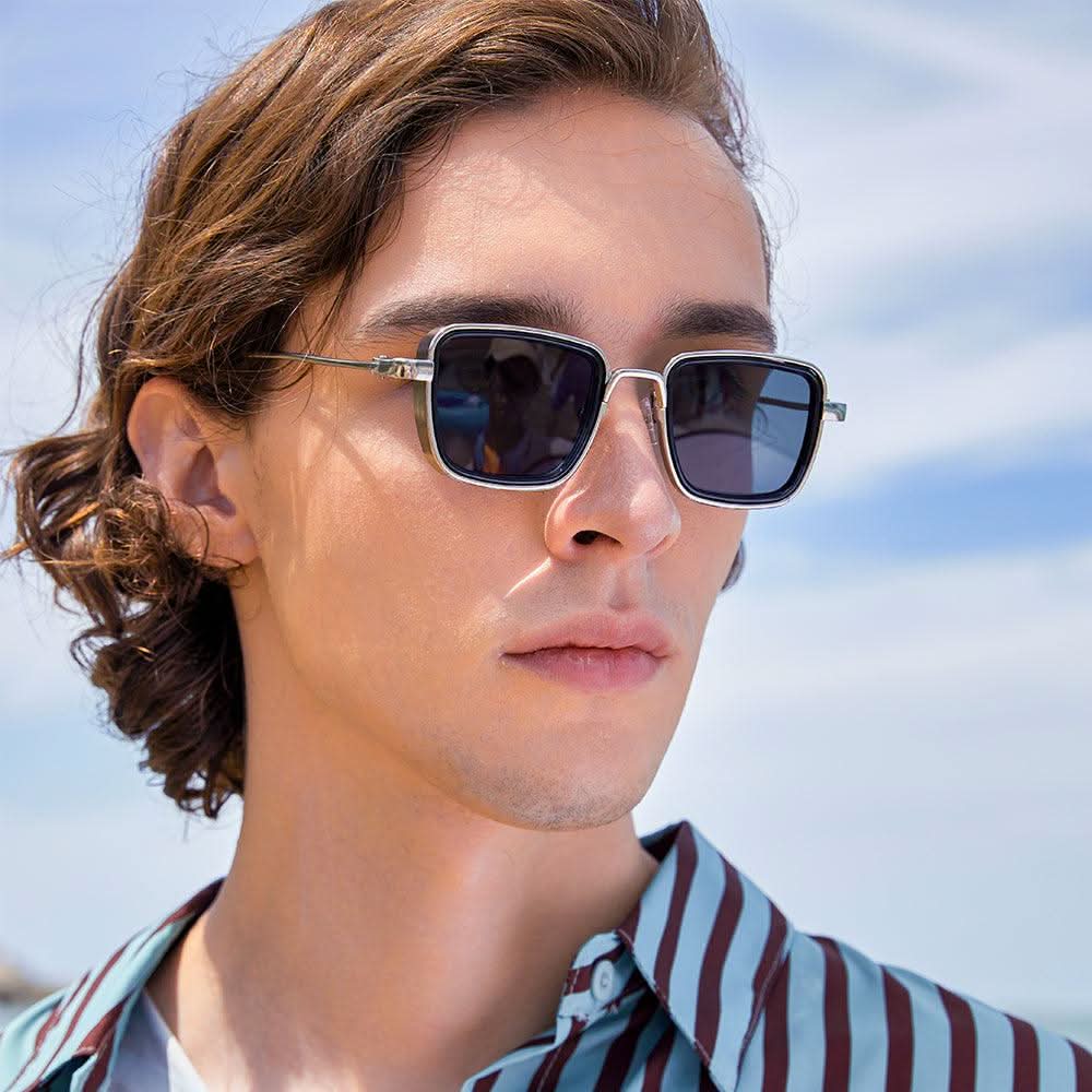 7 colors frameless new metal sunglasses