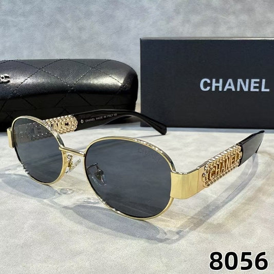 6 Colors Metal Frame Round Lens Sunglasses 8056