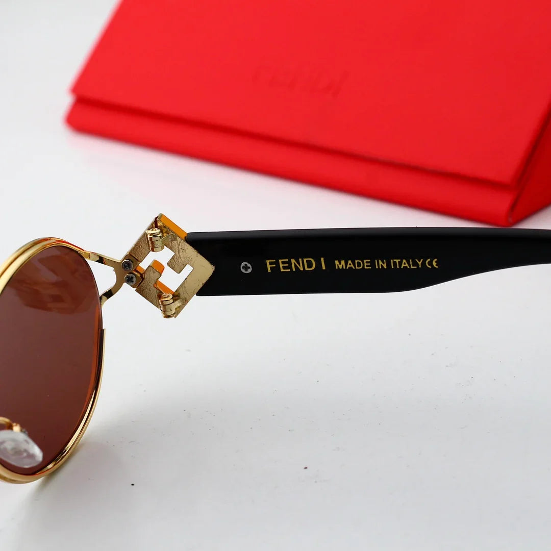 New curved nylon high-definition lens sunglasses, half-frame design shows elegance