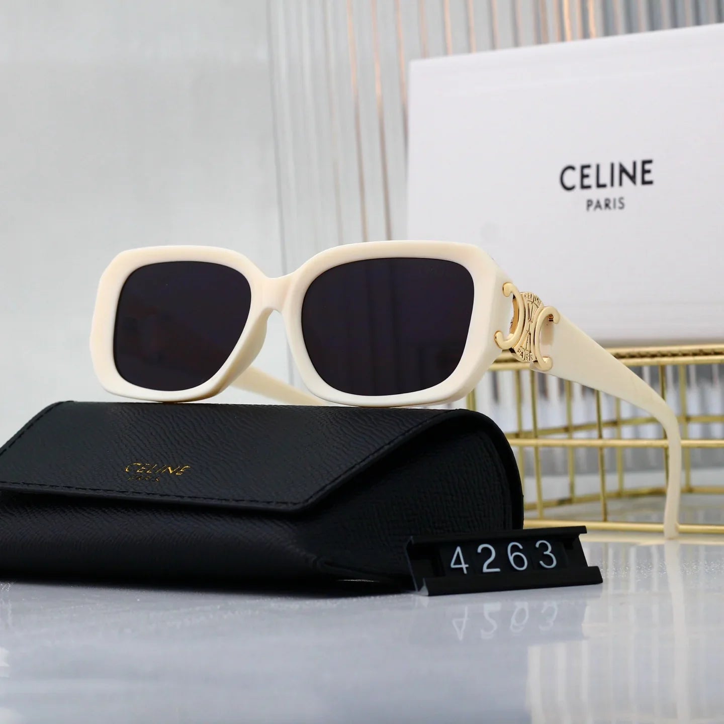 5 Color Trendy Fashion Sunglasses 4263