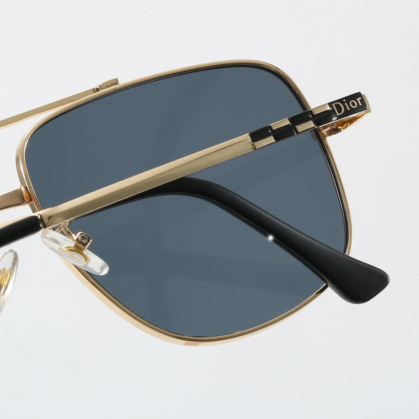 7 colors metal frame nylon lens sunglasses  9008
