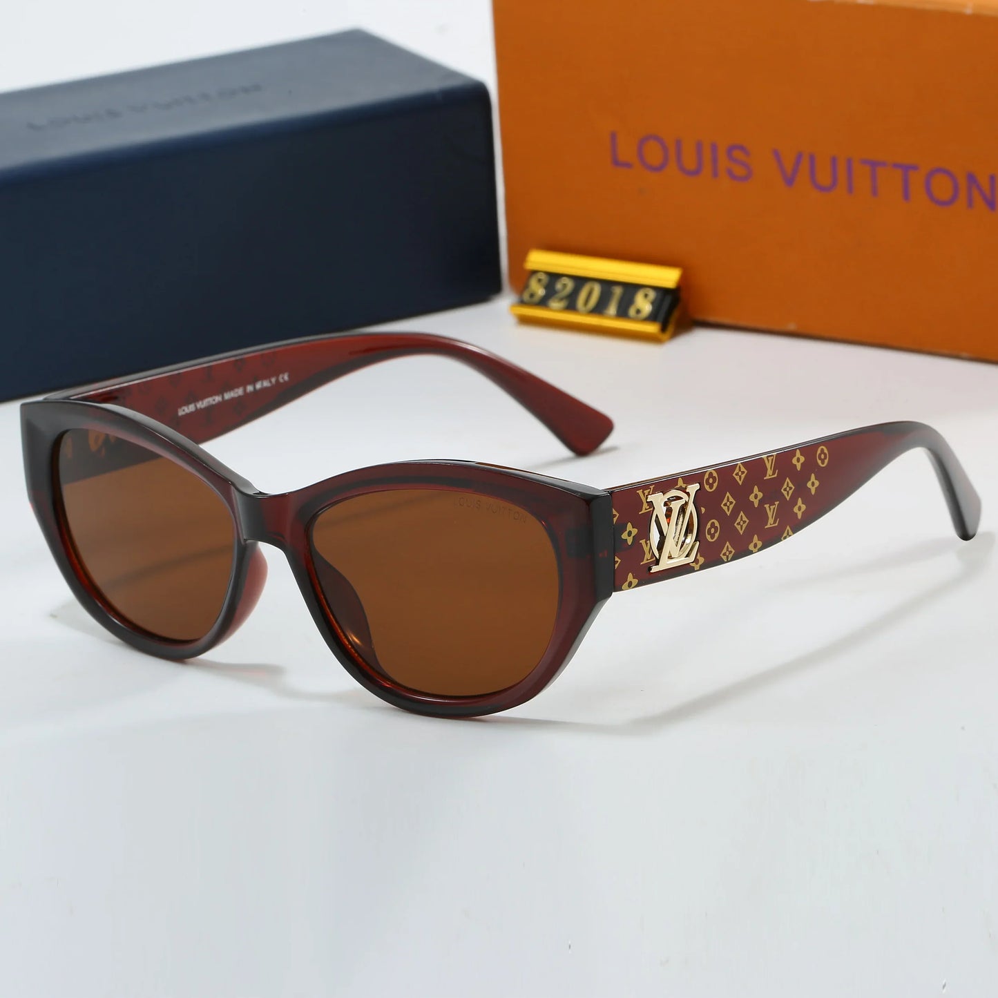6 colors of new popular small frame sunglasses 82018
