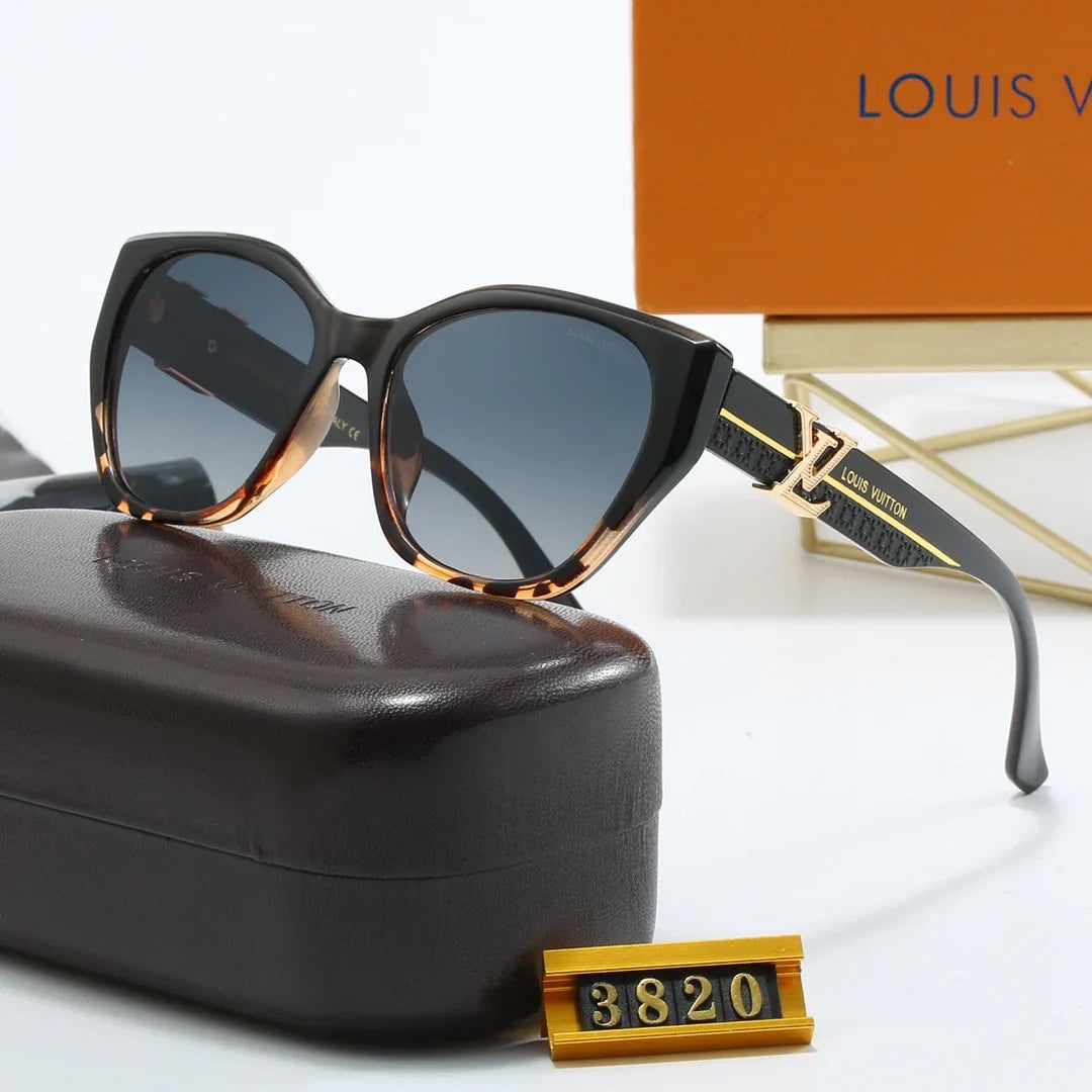 5-color Polaroid nylon HD lenses Full frame sunglasses 3820