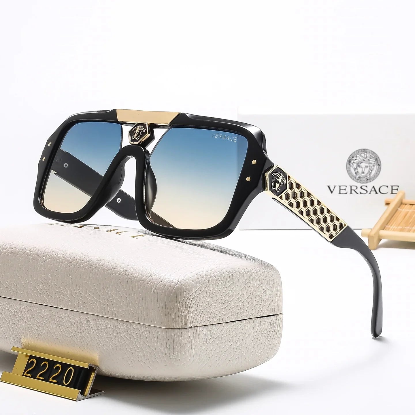 5 Colors Fashionable UV Protection Sunglasses 2220