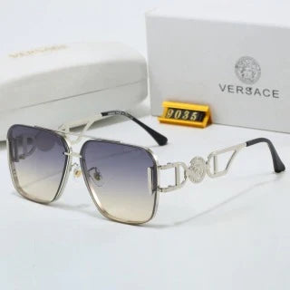 Hot sale metal full frame square sunglasses 9035