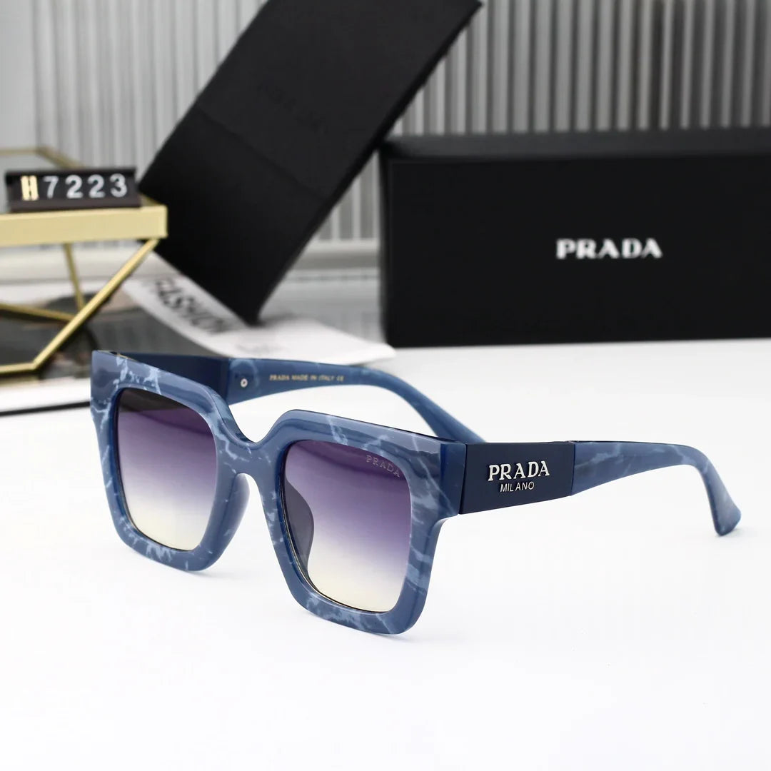 5-color Polaroid nylon HD lenses Full frame sunglasses  7223