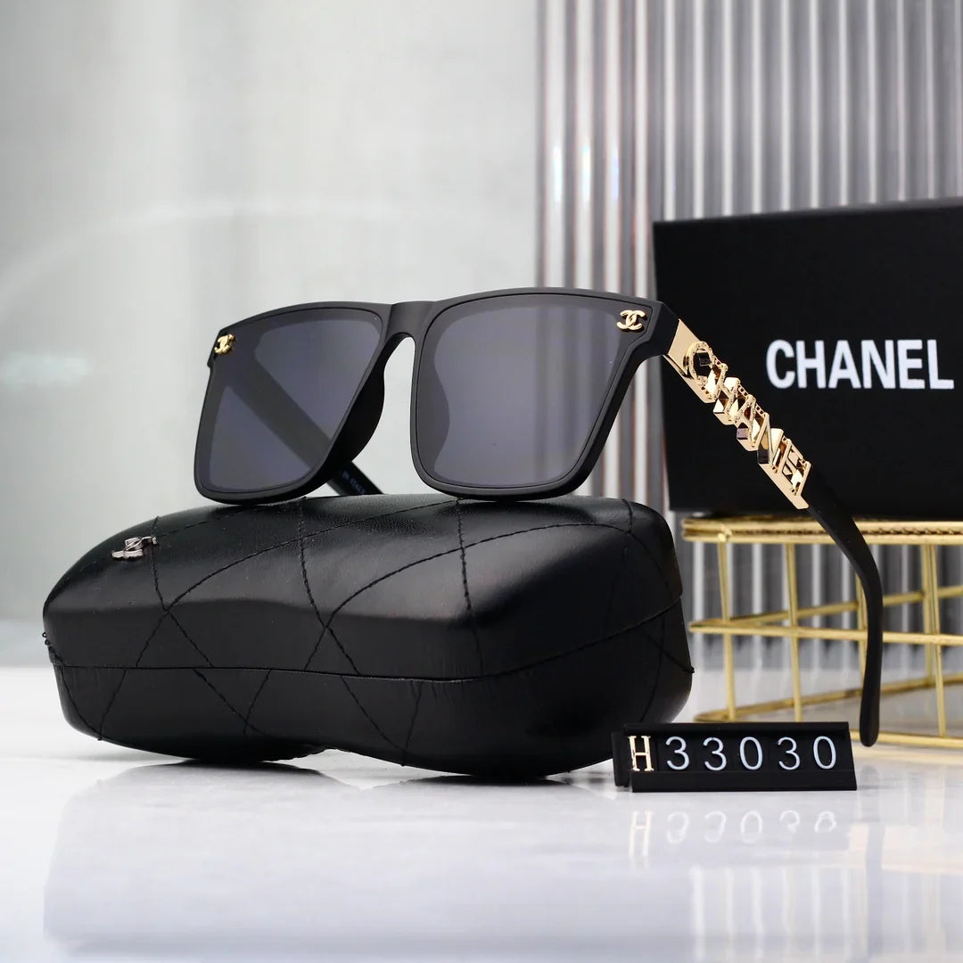 6-color Polaroid nylon HD lenses frameless design sunglasses  33030