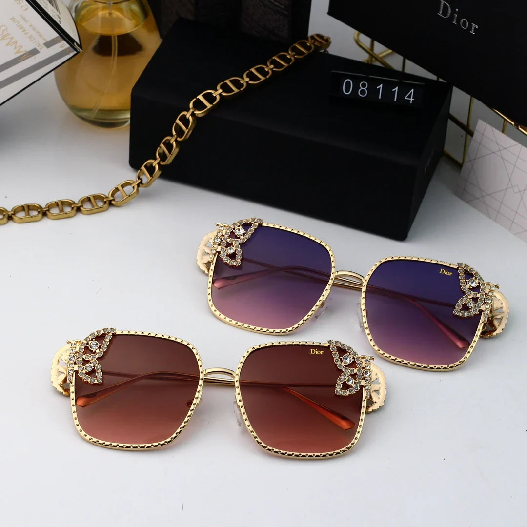 2025 New Polaroid Nylon HD Lens Full Frame Design Metal Frame Sunglasses
