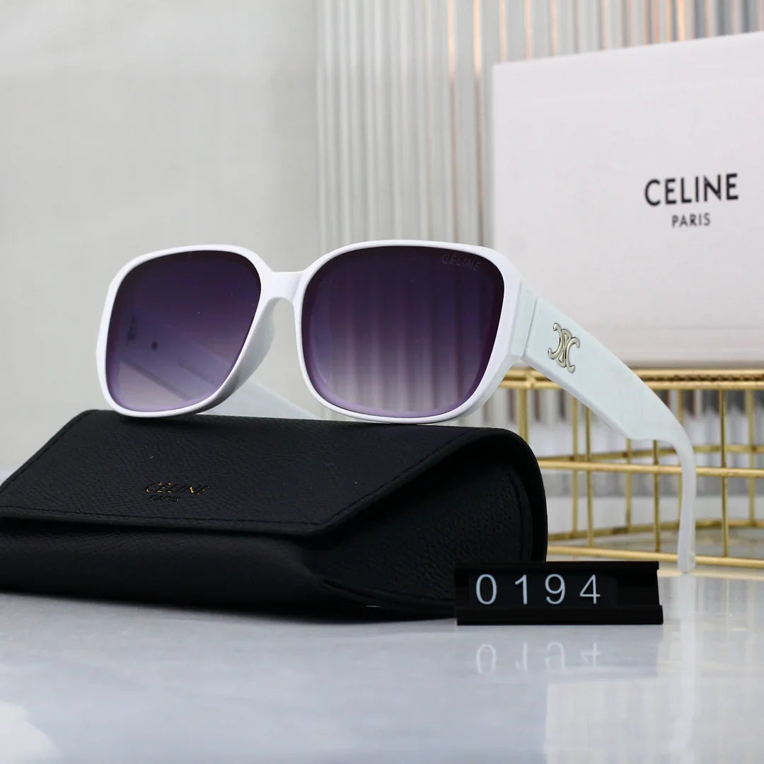 6-color Polaroid nylon HD lenses Full frame design sunglasses 0194