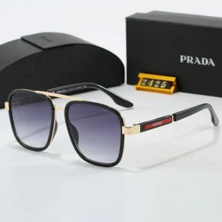 Two-tone metal sunglasses