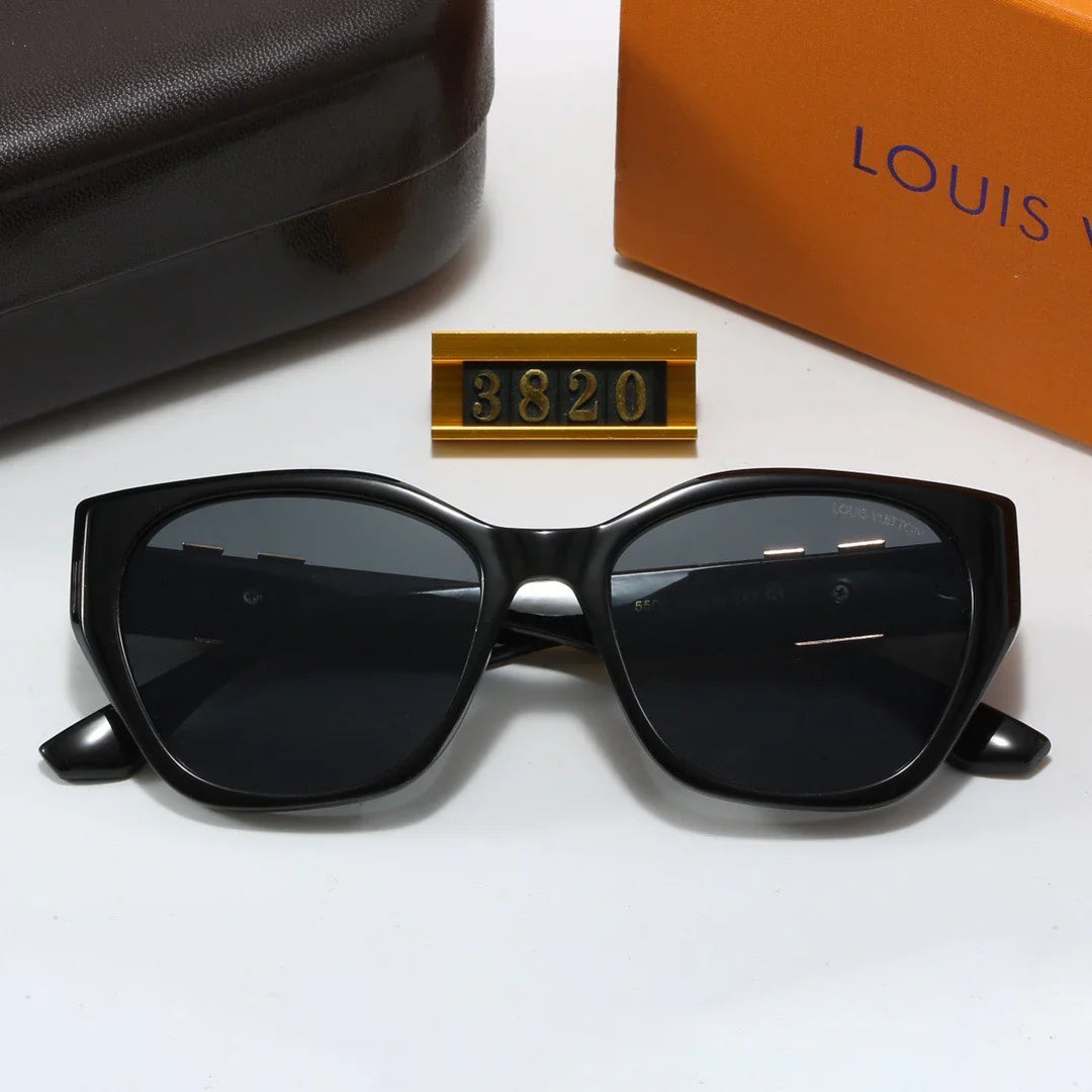 5-color Polaroid nylon HD lenses Full frame sunglasses 3820
